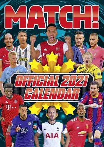 The Official Match! Soccer Magazine Calendar 2021