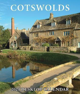 Cotswolds Large Desktop Calendar 2024