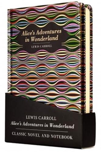 Alice's Adventures In Wonderland Gift Pack - Lined Notebook & Novel