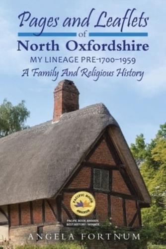 Pages and Leaflets of North Oxfordshire