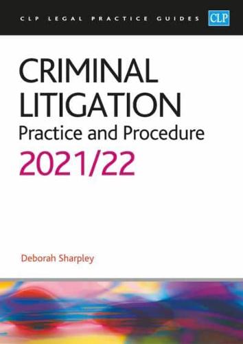 Criminal Litigation 2021/2022