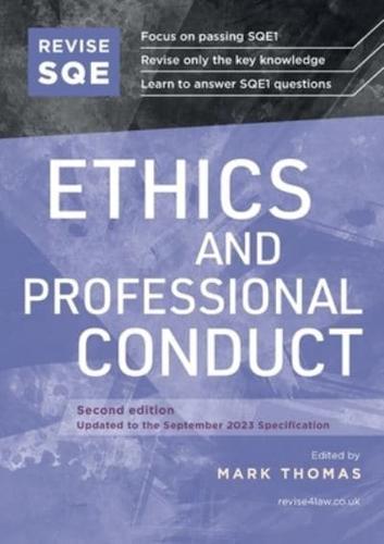Ethics and Professional Conduct