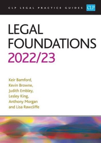 Legal Foundations 2022/23