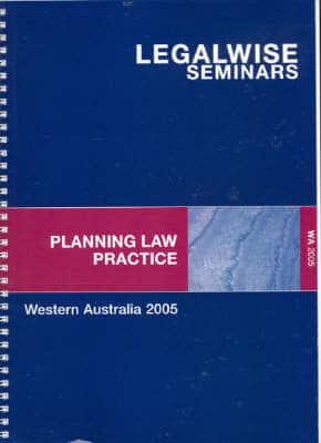 Planning Law and Practice