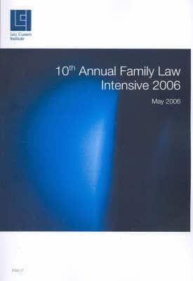 10th Annual Family Law Intensive