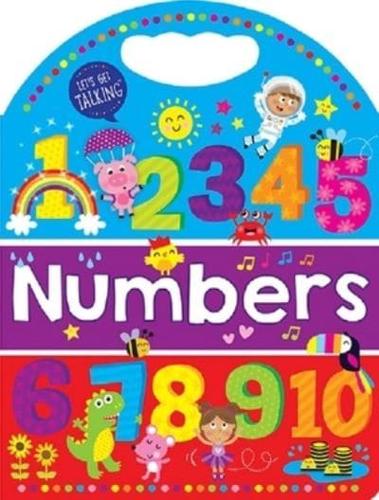 Let's Get Talking Handled Board Book - Numbers