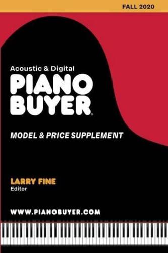 Piano Buyer Model & Price Supplement / Fall 2020