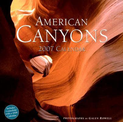 American Canyons 2007 Calendar