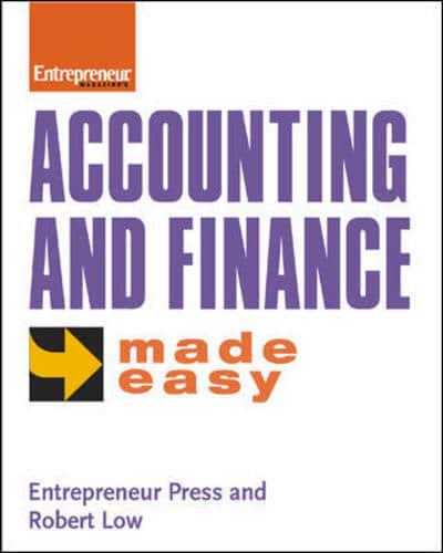 Accounting and Finance for Small Business Made Easy