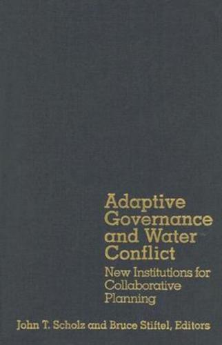 Adaptive Governance and Water Conflict