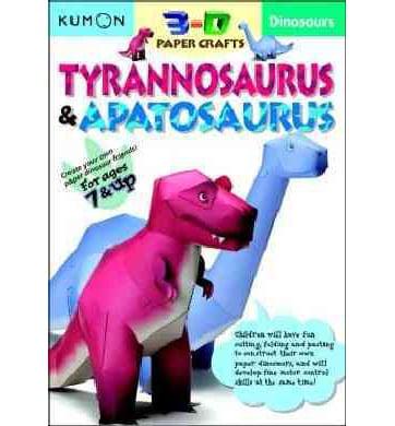 Dinosaurs Tyrannosaurus &amp; Apatosaurus