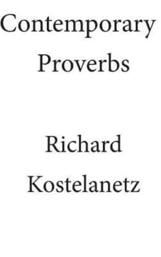 Contemporary Proverbs