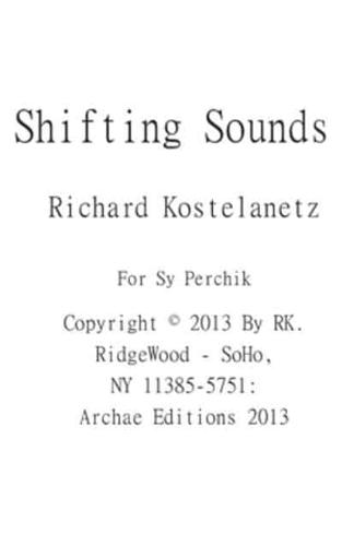 Shifting Sounds