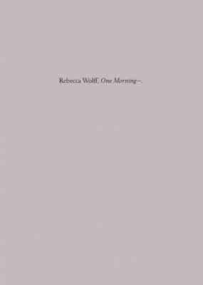 One Morning-