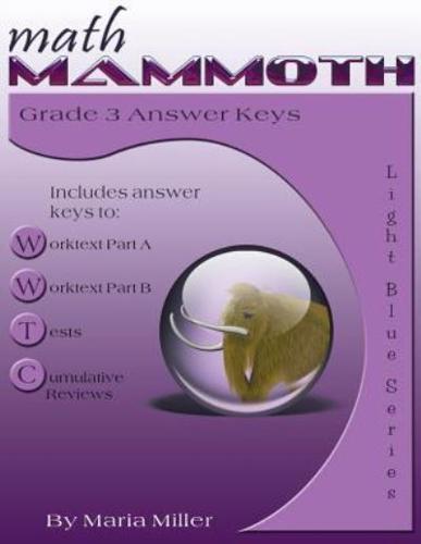 Math Mammoth Grade 3 Answer Keys