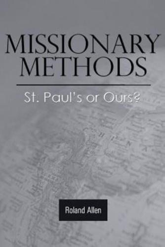 Missionary Methods