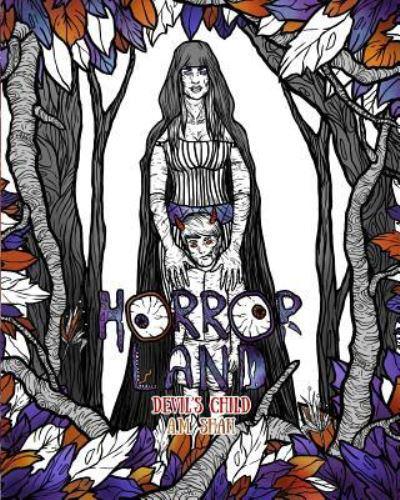 Adult Coloring Book Horror Land: Devil's Child (Book 7)