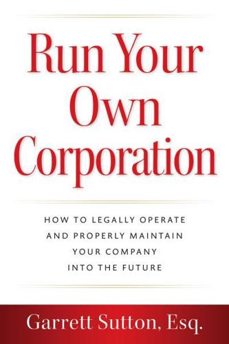 Run Your Own Corporation