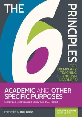 The 6 Principles for Exemplary Teaching of English Learners