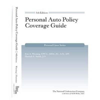Personal Auto Policy Coverage Guide