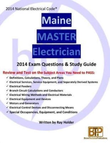 Maine 2014 Master Electrician Study Guide