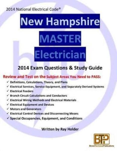 New Hampshire 2014 Master Electrician Study Guide