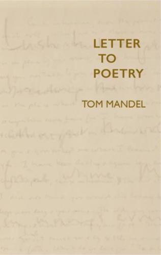 Letter to Poetry