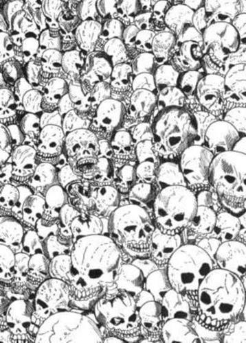 Gathering of Skulls Journal - Black and White
