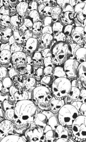 Gathering of Skulls Journal - Black and White