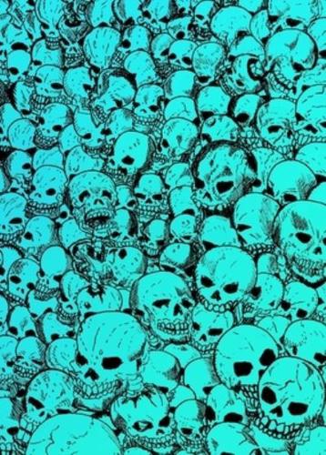 Gathering of Skulls Journal - Aqua