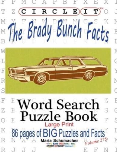 Circle It, The Brady Bunch Facts, Word Search, Puzzle Book