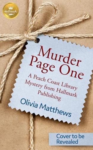 Murder By Page One