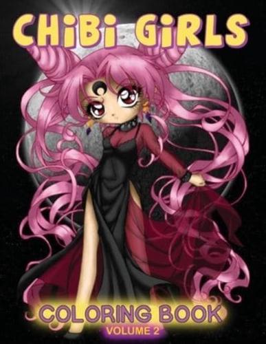 Chibi Girls Coloring Book: Volume 2