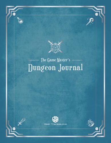 The Game Master's Dungeon Journal (Aqua Blue)