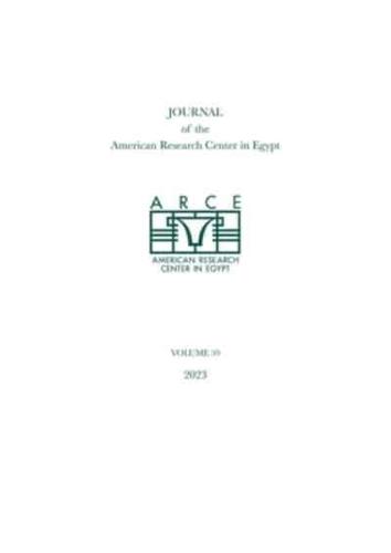 Journal of the American Research Center in Egypt, Volume 59