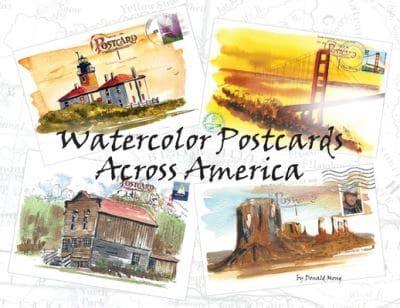 Watercolor Postcards Across America