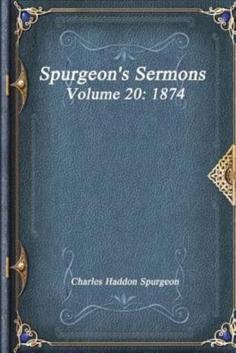 Spurgeon's Sermons Volume 20