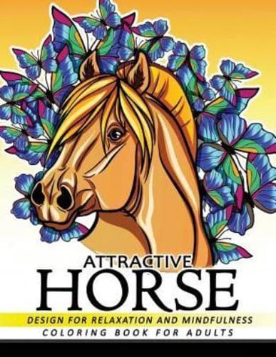 Attractive Horse Coloring Books for Adults