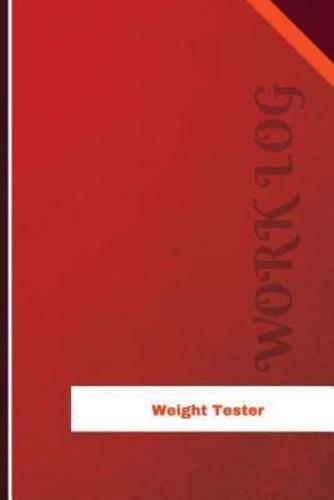 Weight Tester Work Log