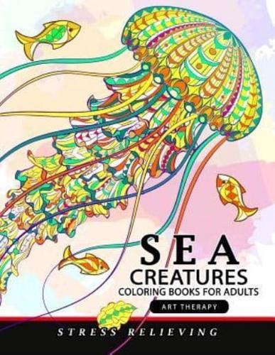 Sea Creatures Coloring Books for Adults