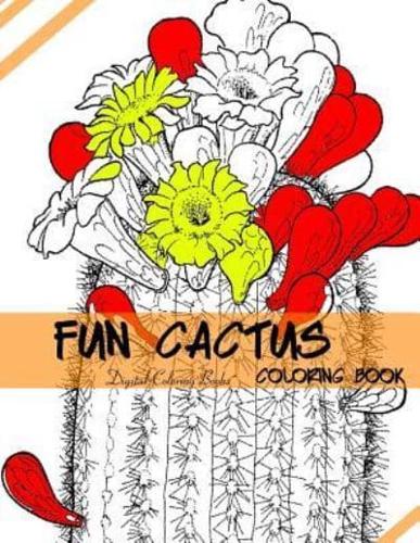 Fun Cactus Coloring Book