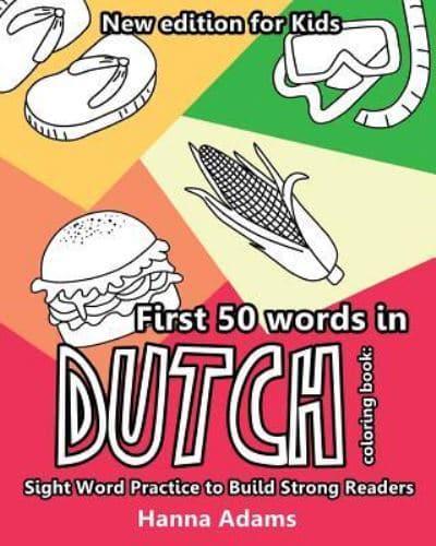 First 50 Words in Dutch Coloring Book