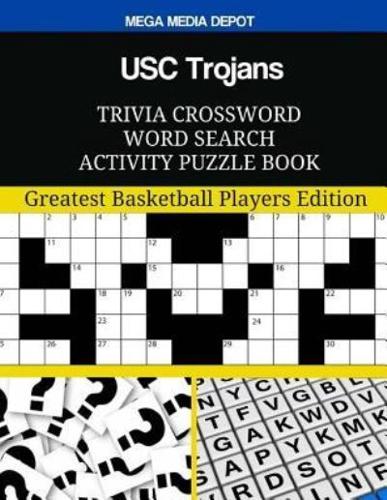 USC Trojans Trivia Crossword Word Search Activity Puzzle Book