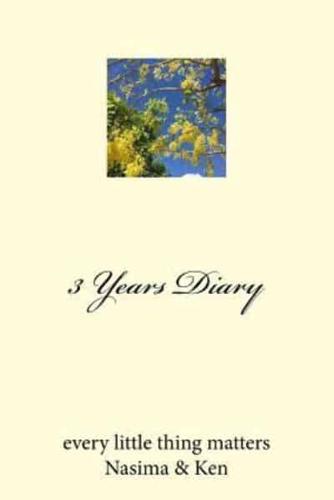 3 Years Diary