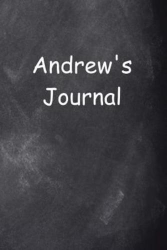 Andrew Personalized Name Journal Custom Name Gift Idea Andrew
