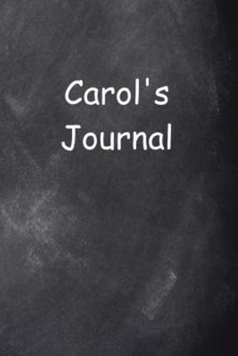 Carol Personalized Name Journal Custom Name Gift Idea Carol