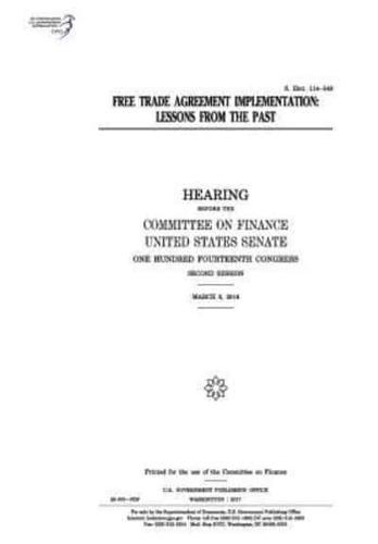Free Trade Agreement Implementation