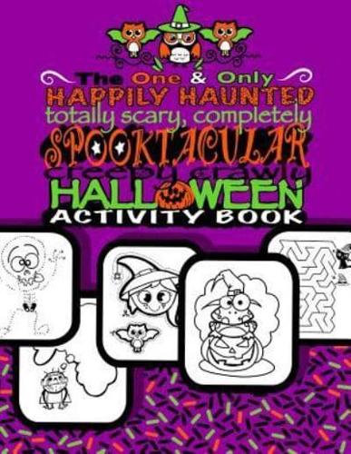 Spooktacular Creepy Crawly Halloween Activity Book (Halloween Gifts for Kids)