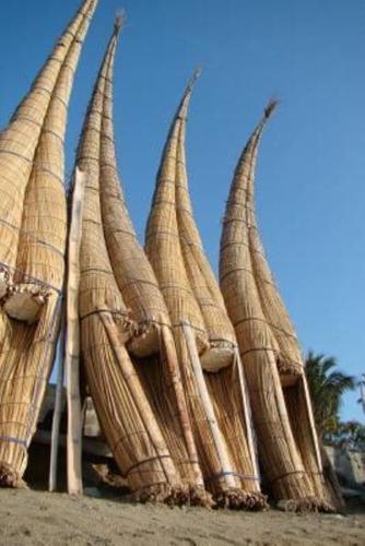 Traditional Reed Fishing Boats in Peru Journal