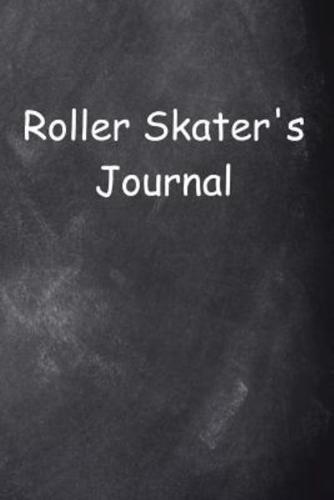 Roller Skater's Journal Chalkboard Design